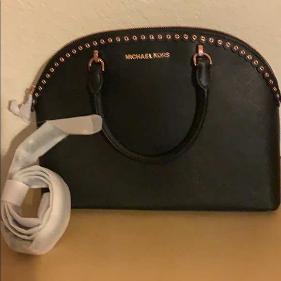 Michael Kors Handbags - MICHAEL KORS EMMY LG SATCHEL LEATHER SATCHEL NWT